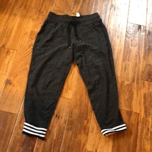 Adidas grey Ankle sweatpants